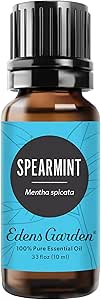 Edens Garden Spearmint Essential Oil- 100% Pure Premium Grade, Undiluted, Natural, Therapeutic, Aromatherapy, The Best for Diffuser, Candle, Laundry, Kid Safe 10 ml (.33 fl oz)
