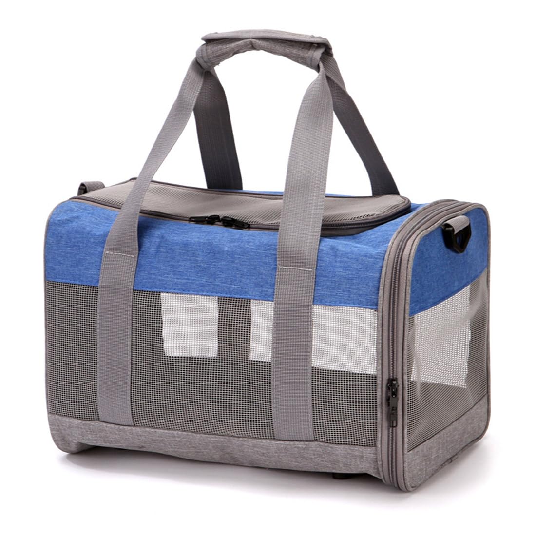 FUNAT Pet Handbag, Simple Diagonal Pet Bag, Outgoing Portable Bag Pet Cage, Cat Dog Carrying Bag for Travel Hiking Camping