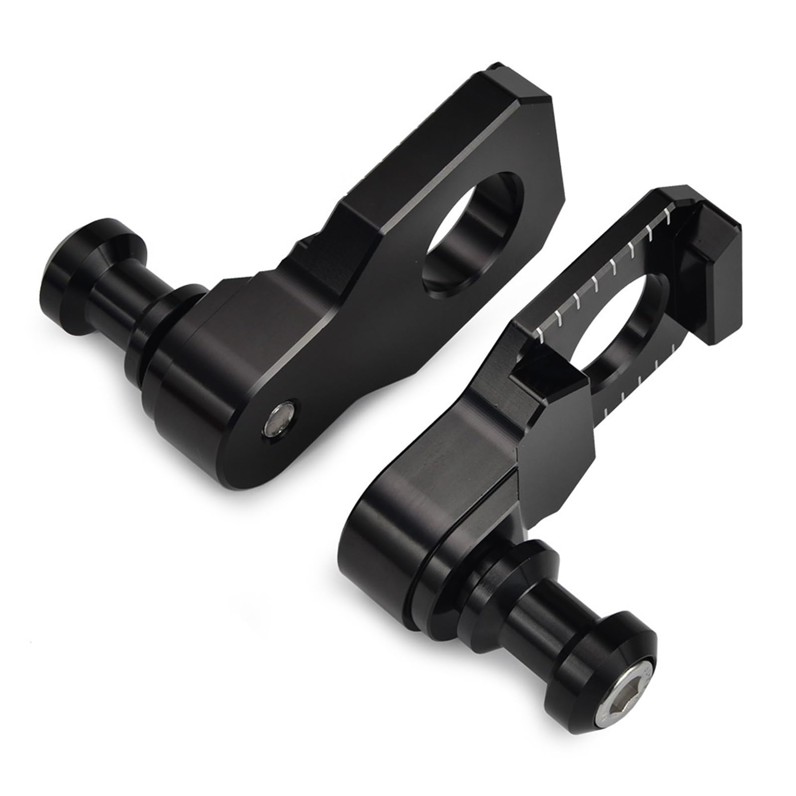 Kettenspanner Einstellbarer Kettenspanner Motorradständer Hinten Schwinge Sliders Kettenspanner Blöcke Fit Für Suzuki Hayabusa GSX1300R 2008-2019