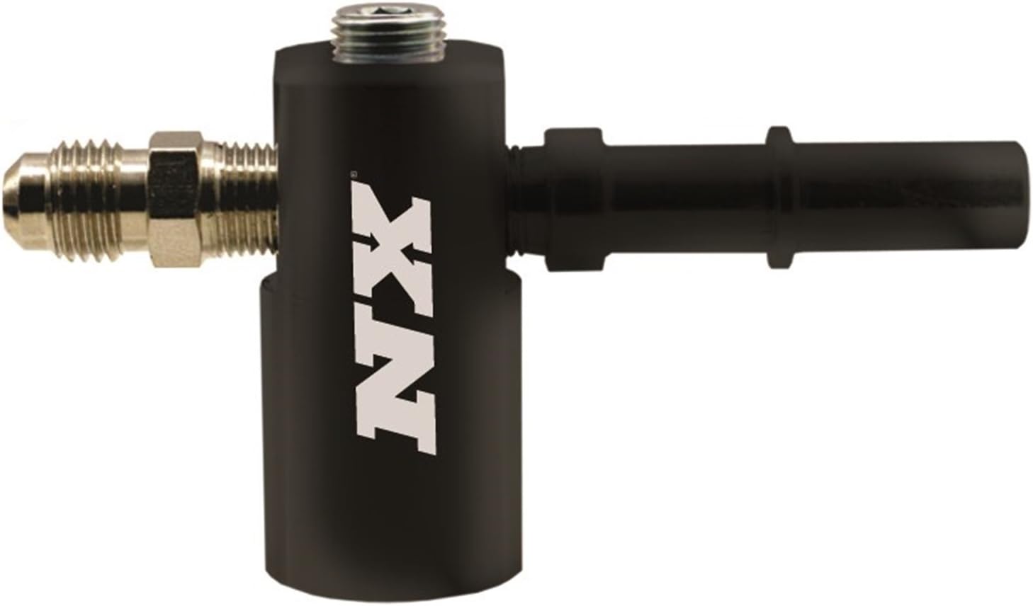 Nitrous Express 16185D Fuel Rail Adapter for GM/Chrysler EFI Late Model Dual Outlets 90 Degree Fuel Rail Adapter