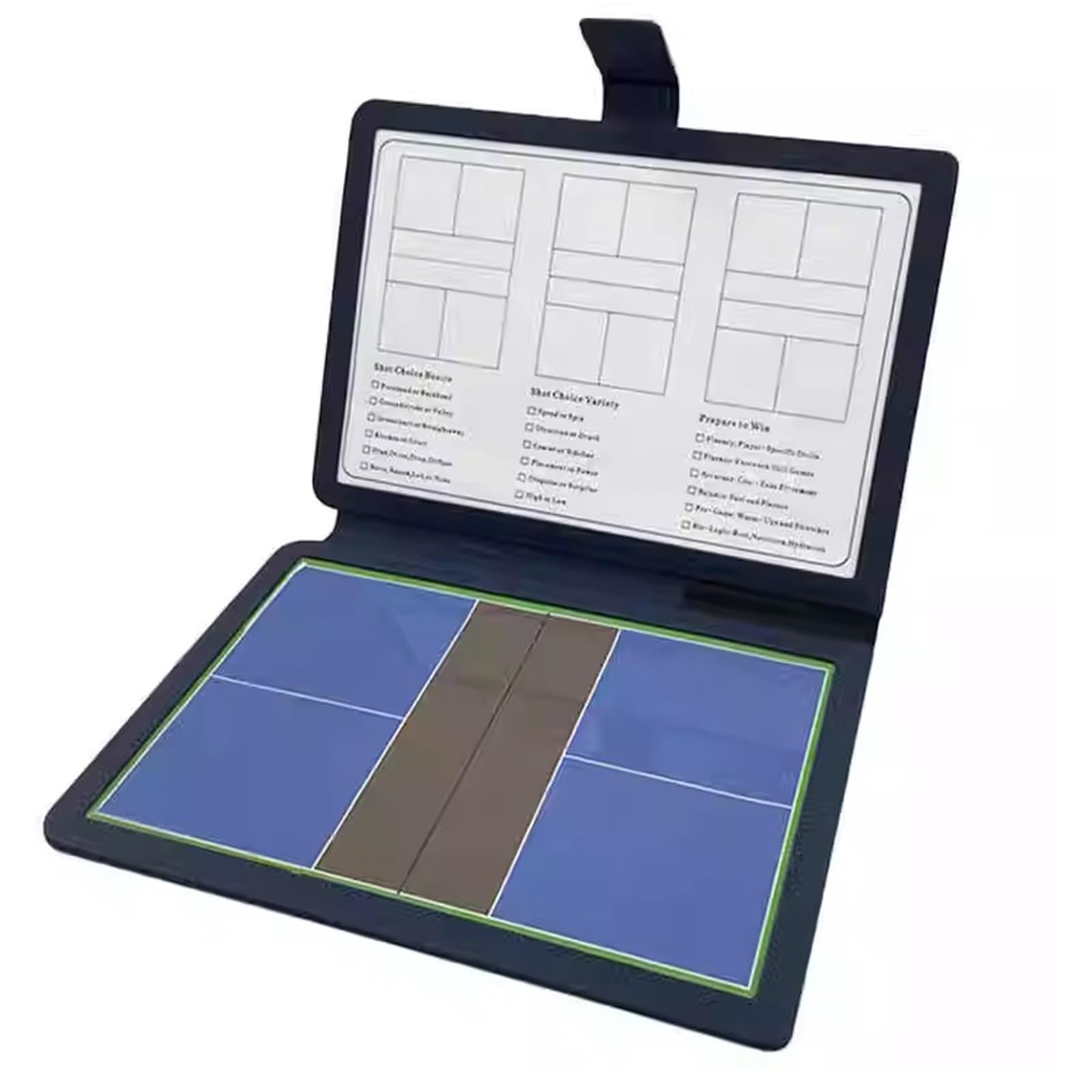 jwfxiaodige Premium Dry Erase Magnetic Pickleball Coaching Coach Board Clipboard, Pickleball Dry Erase Coaches Clipboard, Dry Erase Marker Board,