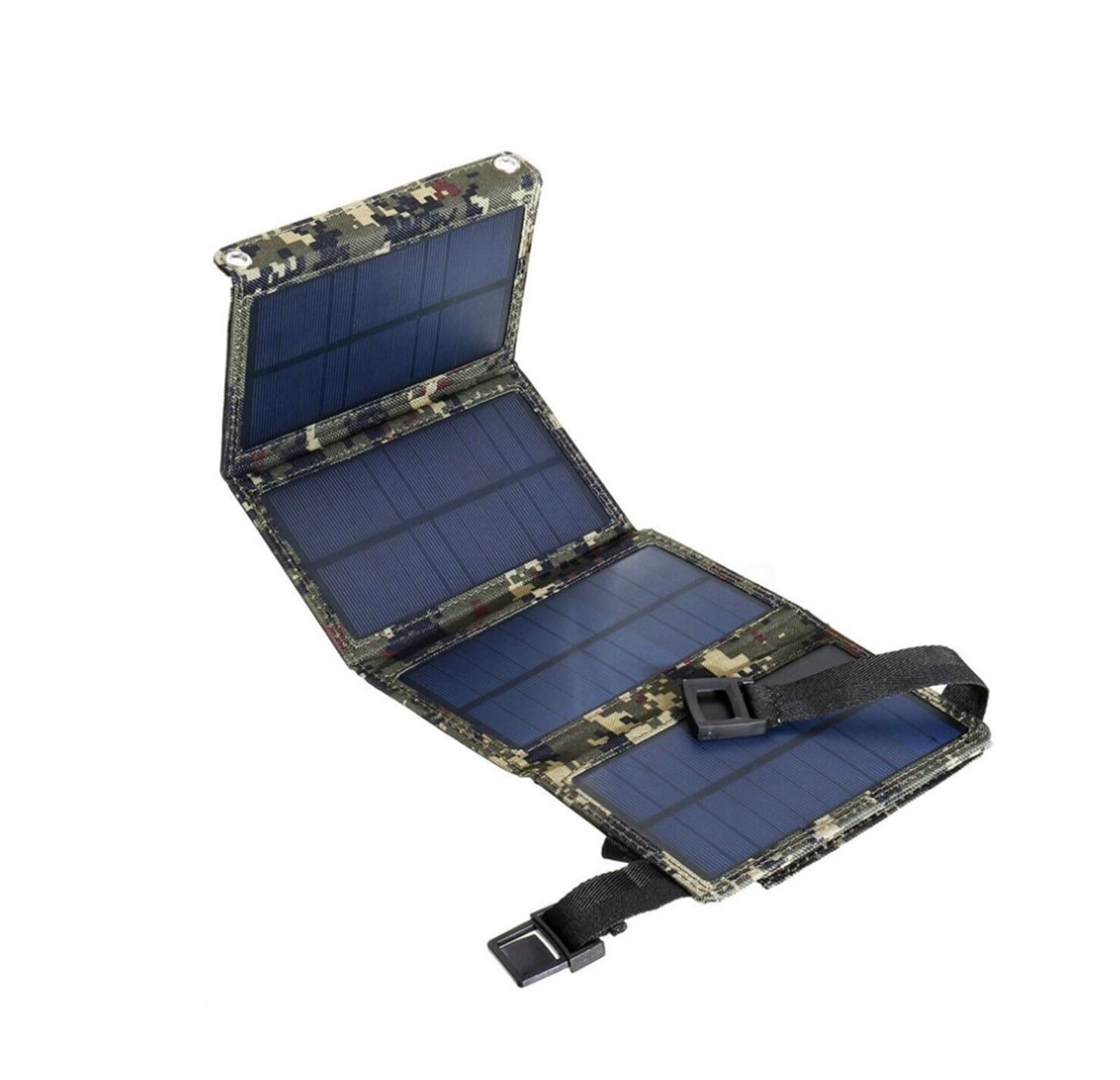 Paneles solares, Panel Solar Plegable, Portátil, Imperable, Con Puerto USB, Adecuado For Acampar Al Aire Libre, Senderismo, Teléfono Móvil, Banco De Energía Móvil.(Champagne)