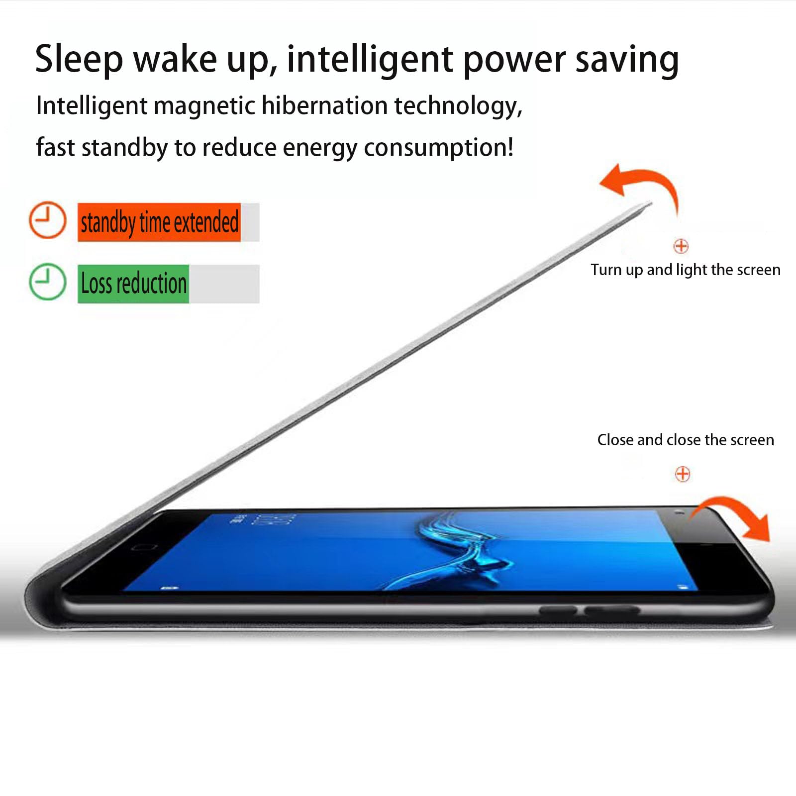 Funda para iPad de 10ª generación de 10.9 pulgadas, funda de piel sintética con encendido y apagado automático, soporte ajustable de visualización multiángulo. Flor de colibrí