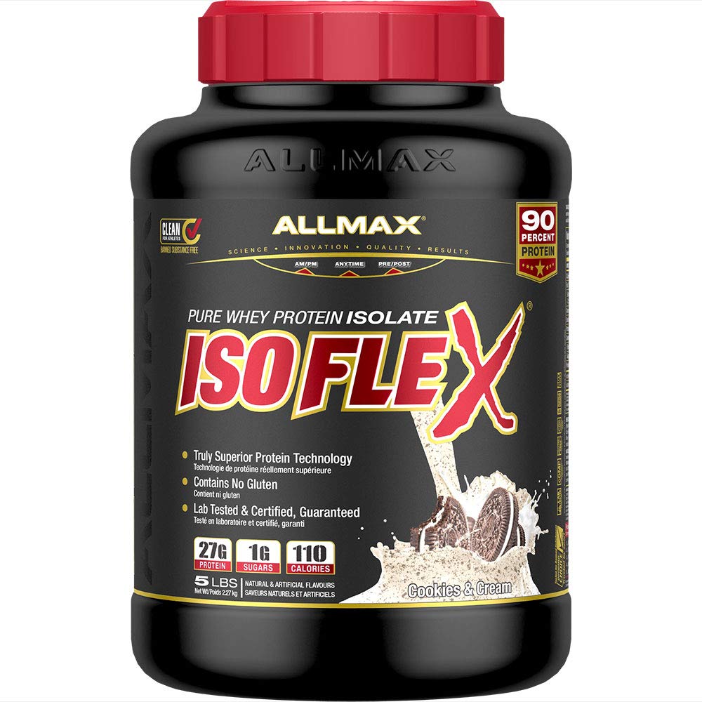 ALLMAX ISOFLEX Cookies & Cream Supplement, 2.3 kg