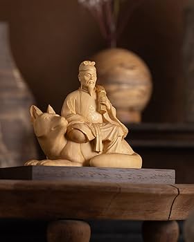 祠　稲荷神　石仏　神像　仏像 稲荷明神 高さ20cm 桧製 木彫り 仏像 お稲荷さん お稲荷様