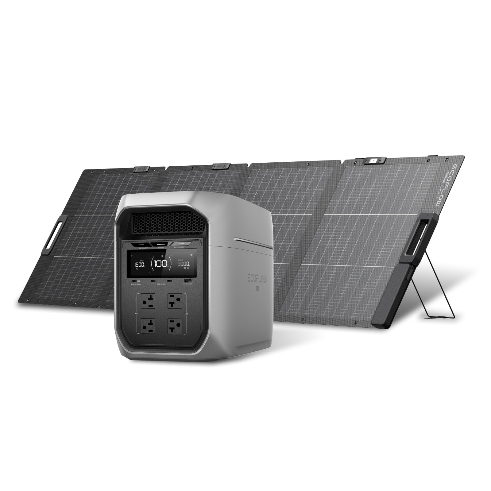 ECO FLOW  MAX &ソーラーパネル ECO FLOW MAX &ソーラーパネル 【公式通販】