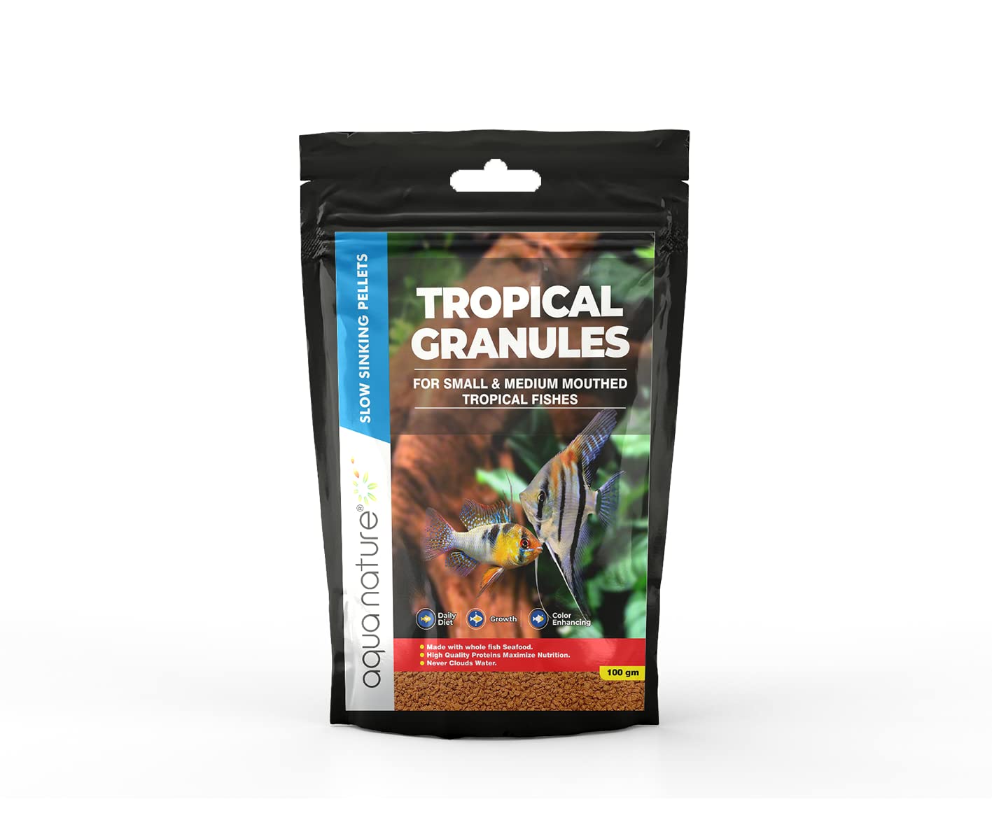 See full amazon price history chart for AquaNature Tropical Granules Slow Sinking Pellets for Small & Medium Mouthed Tropical Freshwater Fishes (100g) AquaNature Tropical Granules Slow Sinking Pellets for Small & Medium Mouthed Tropical Freshwater Fishes (100g) (B0B578C14X) Amazon Price History, Amazon Price Tracker