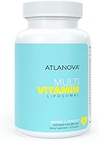 Vista 1 de ATLANOVA Suplemento multimineral multivitamínico liposomal verdadero, incluye minerales traza + complejo B, fórmula de absorción superior, vitaminas