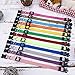 Yorgewd 12 Pack Welpenhalsbänder, Verstellbare Hundesicherheits ID-Halsbänder für Welpen, kleine Hunde und Katzen (Multicolor, 21.5-33CM)