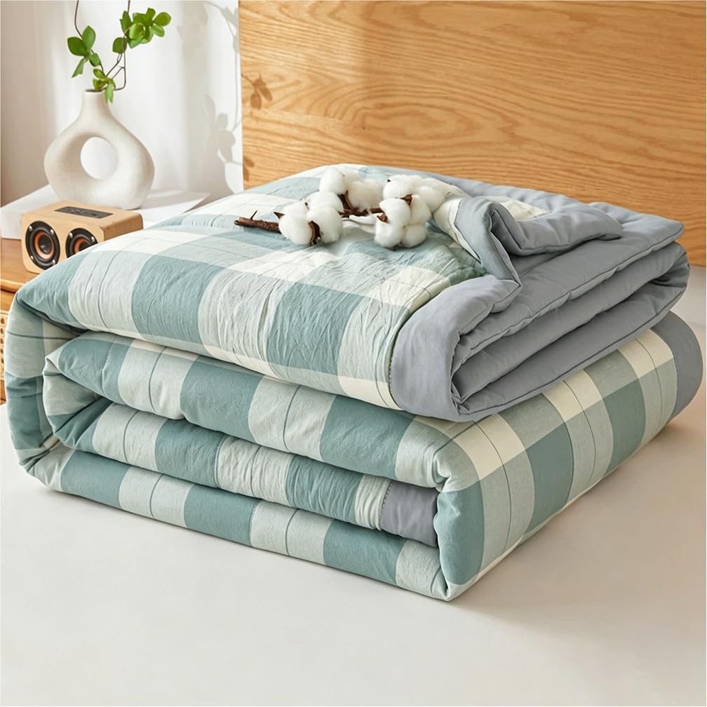 Couette été respirante TOULIVER : stoppez la transpiration nocturne avec le coton