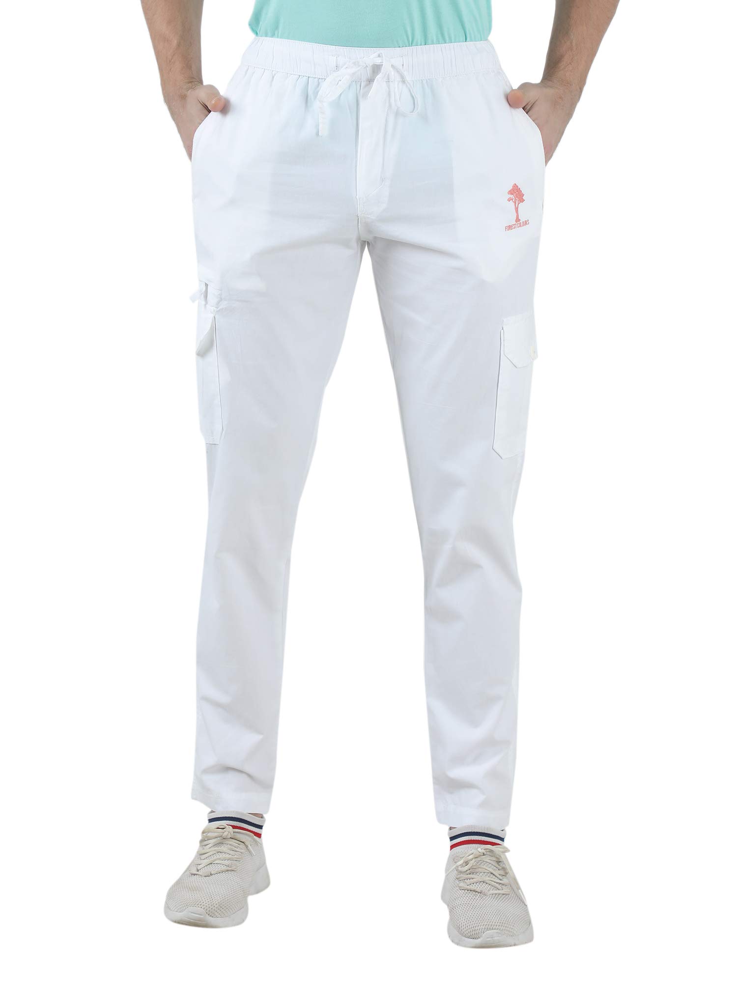 MOUNTAIN COLOURSMen Pure Cotton Regular Solid Trackpant