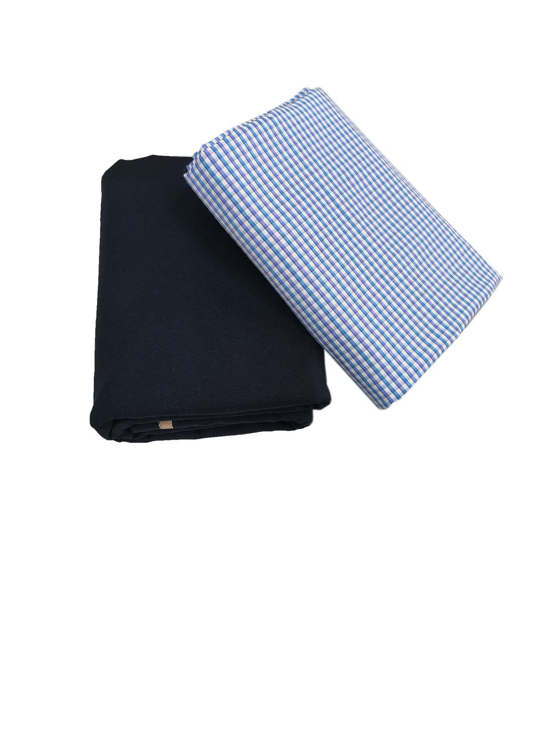 Men's Poly Blend Shirt and Trouser Unstitched Fabric Set - Gift Pack (Multicolour_Free Size) 616-image-49