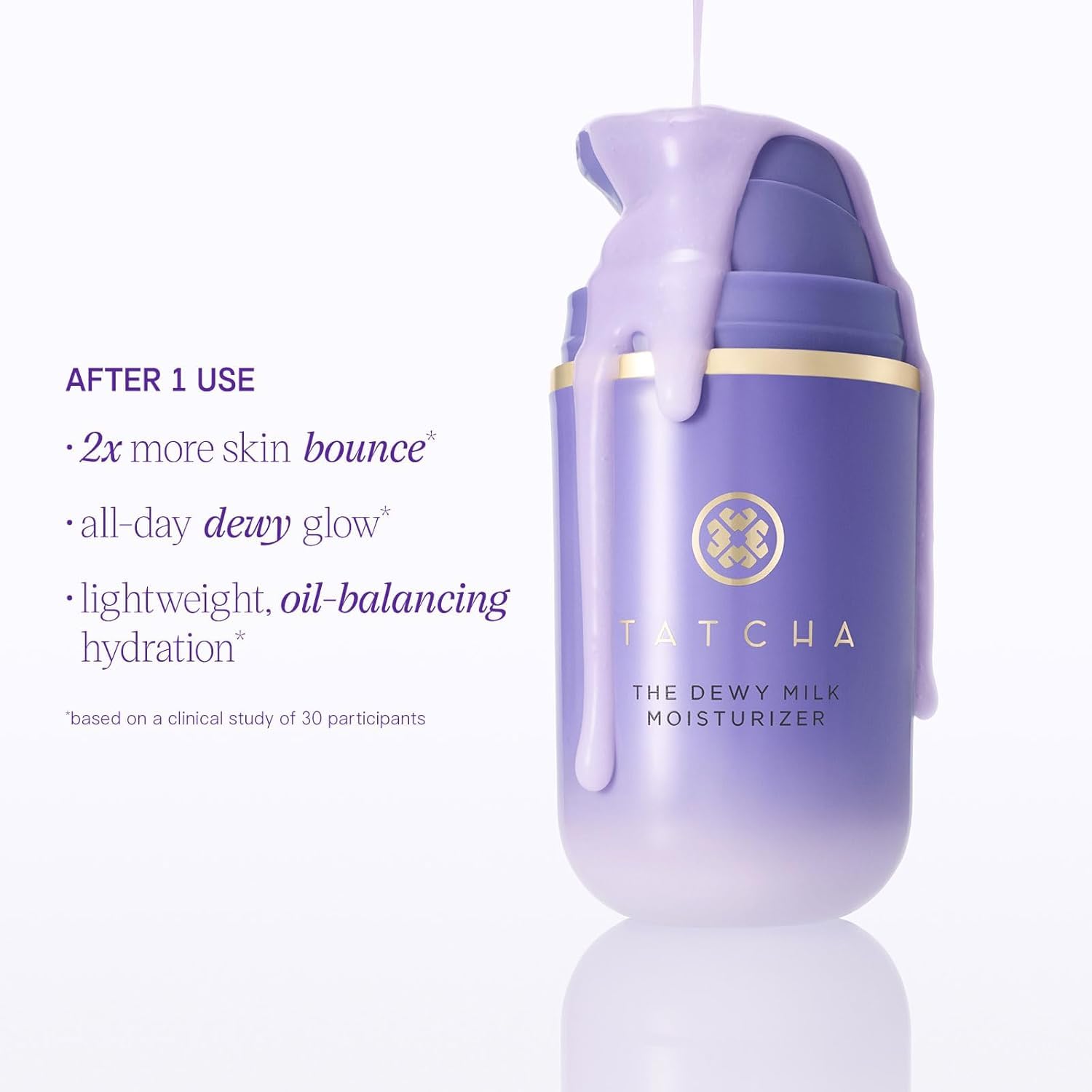TATCHA Suni Lee's Favorites for Bouncy Skin - The Dewy Milk Moisturizer & Kissu Lip Mask + The Travel-Sized Rice Wash & Dewy Skin Mist