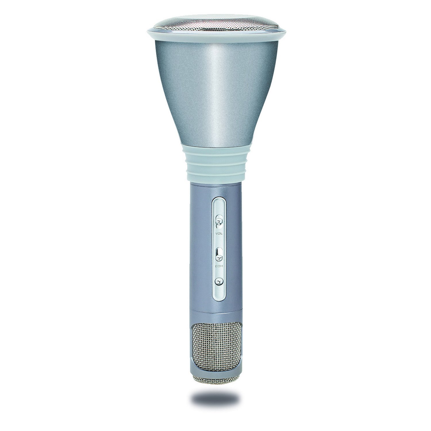 Itek Portable Wireless Speaker And Karaoke Microphone Silver