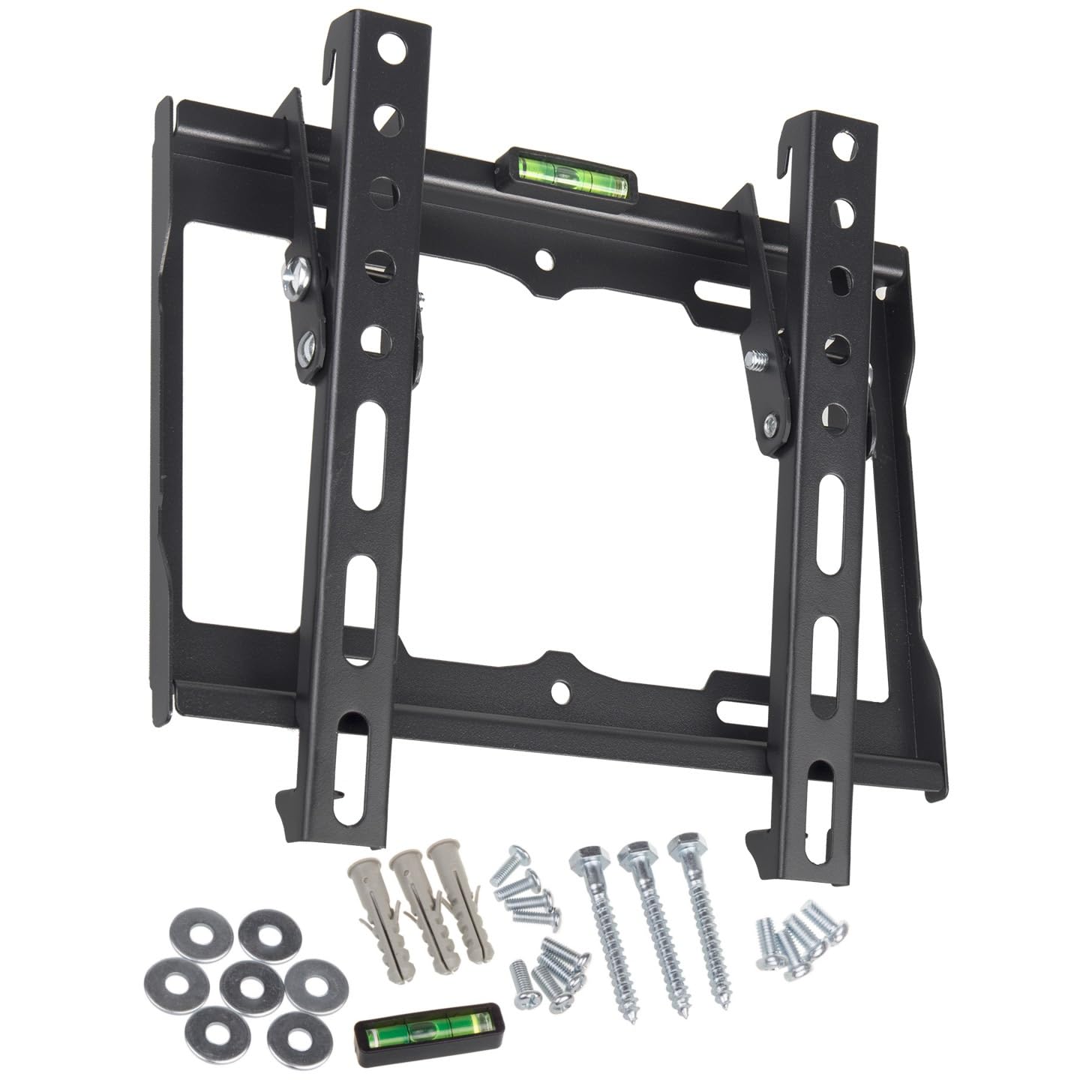 Maclean MC-942 - Supporto per TV LCD LED OLED QLED al plasma Slim TV da 13-42", fino a 25 kg max. VESA 200 x 200