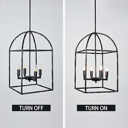 Miniatura 4 de Lámpara colgante de hierro forjado (níquel)