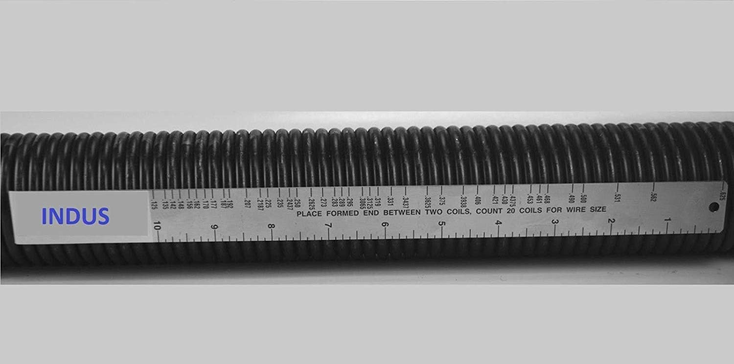 Garage Door Spring Measuring Tool