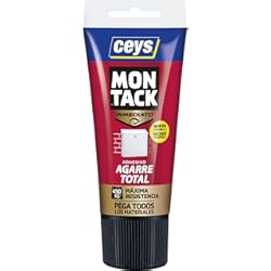Revestimientos Baños Sin Juntas Ceys - Adhesivo de montaje - Montack a.t - Inmediato - Tubo 260 G