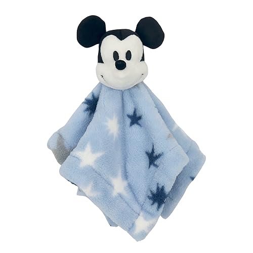 Miniatura 1 de Lambs & Ivy Disney Baby Mickey Mouse Stars Blue LoveyManta de seguridad