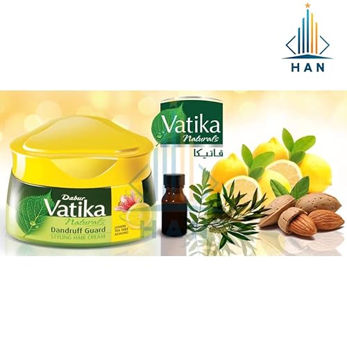 Miniatura 8 de Vatika Naturals Nourish & Protect Styling Hair Cream  Henna, almendra y aloe vera con aceites nutritivos Vatika - 4.7 fl oz  4.9 oz