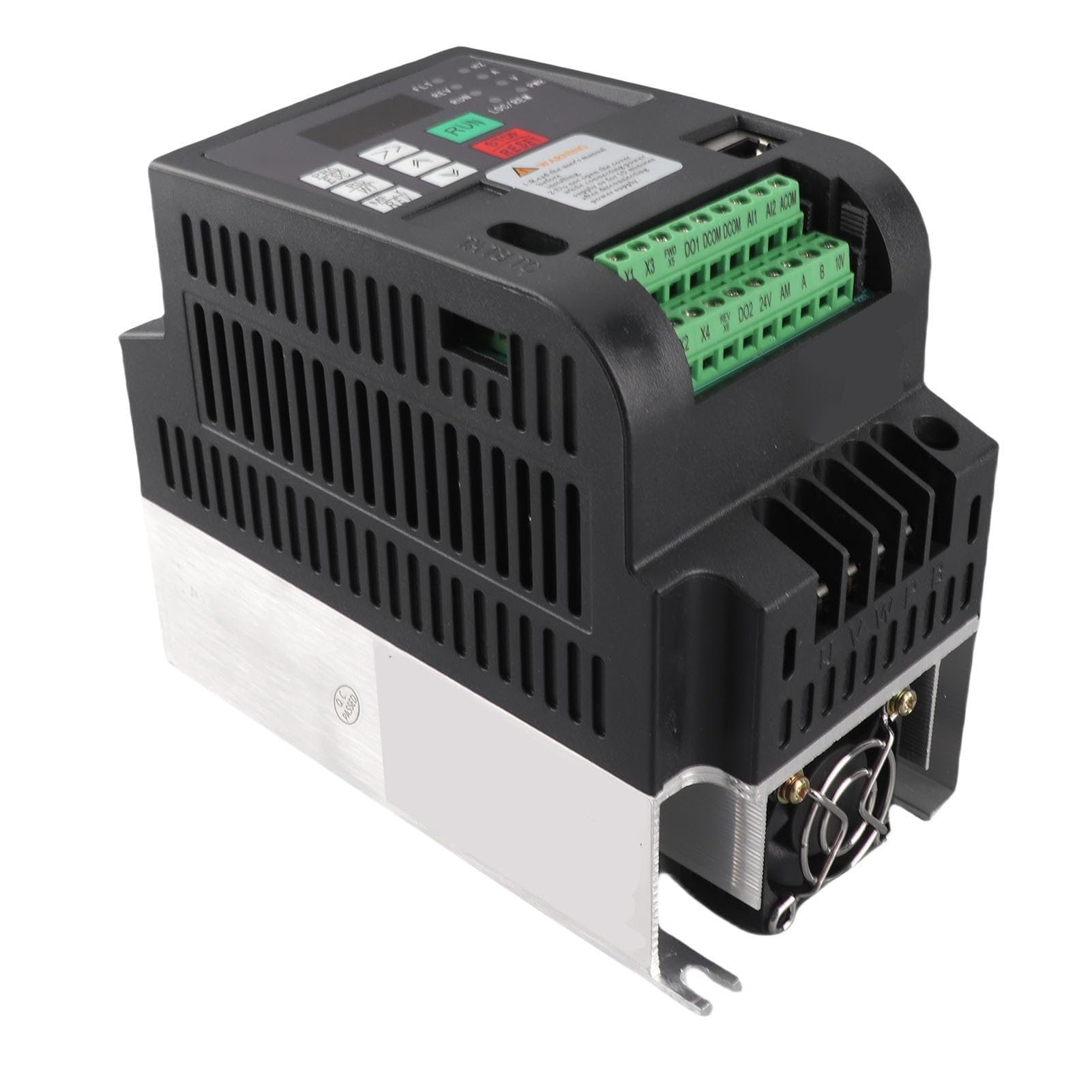 FTVOGUE NFLIXIN Inversor de Frecuencia Variable ABS Aluminio Solar Fotovoltaico Bomba Convertidor de Accionamiento DC200 400V Entrada 2.2KW AC 3PH 0 220V para Usuarios de Control de Bombas de Agua