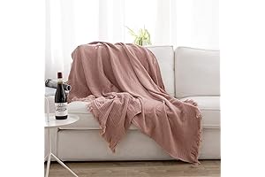 Simple&Opulence Adult Size Muslin Blanket for Cozy and Stylish Living