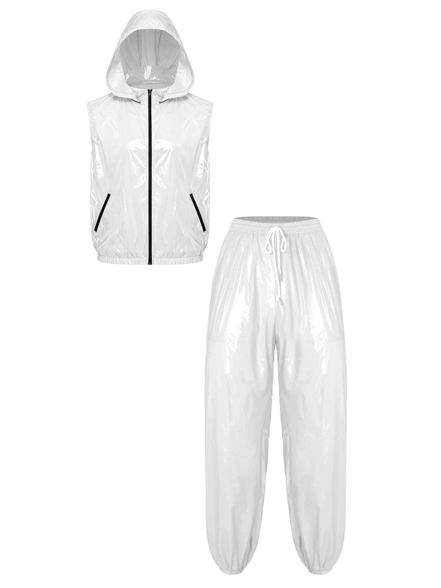 Kaerm Męski dres do joggingu, letni, częściowy strój, fitness, bluza z