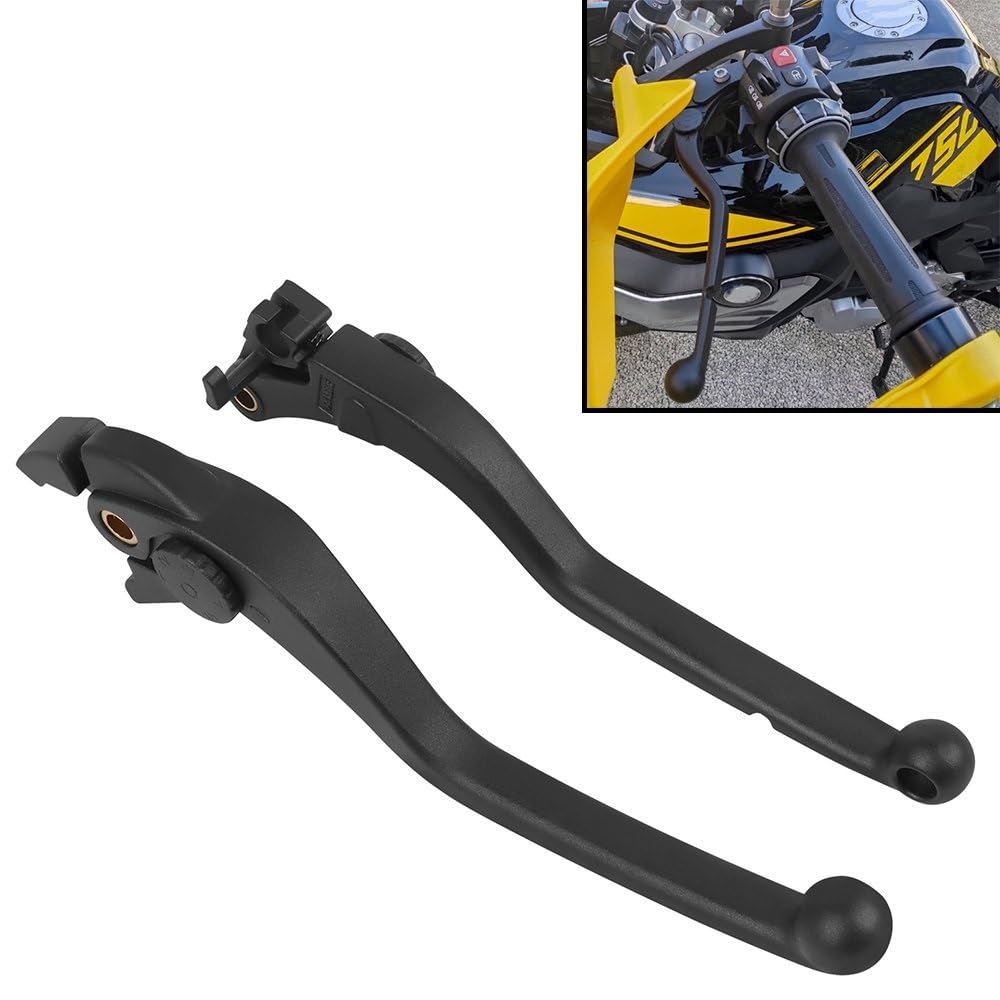 Embrague Maneta Freno Palancas De Embrague De Freno Ajustables Motocicleta para B&MW F750GS F850GS F750 GS F 850 GS F900R F900XR F 900 XR 2018-2023 Motocicleta Manillar Mango (Color : A Set)