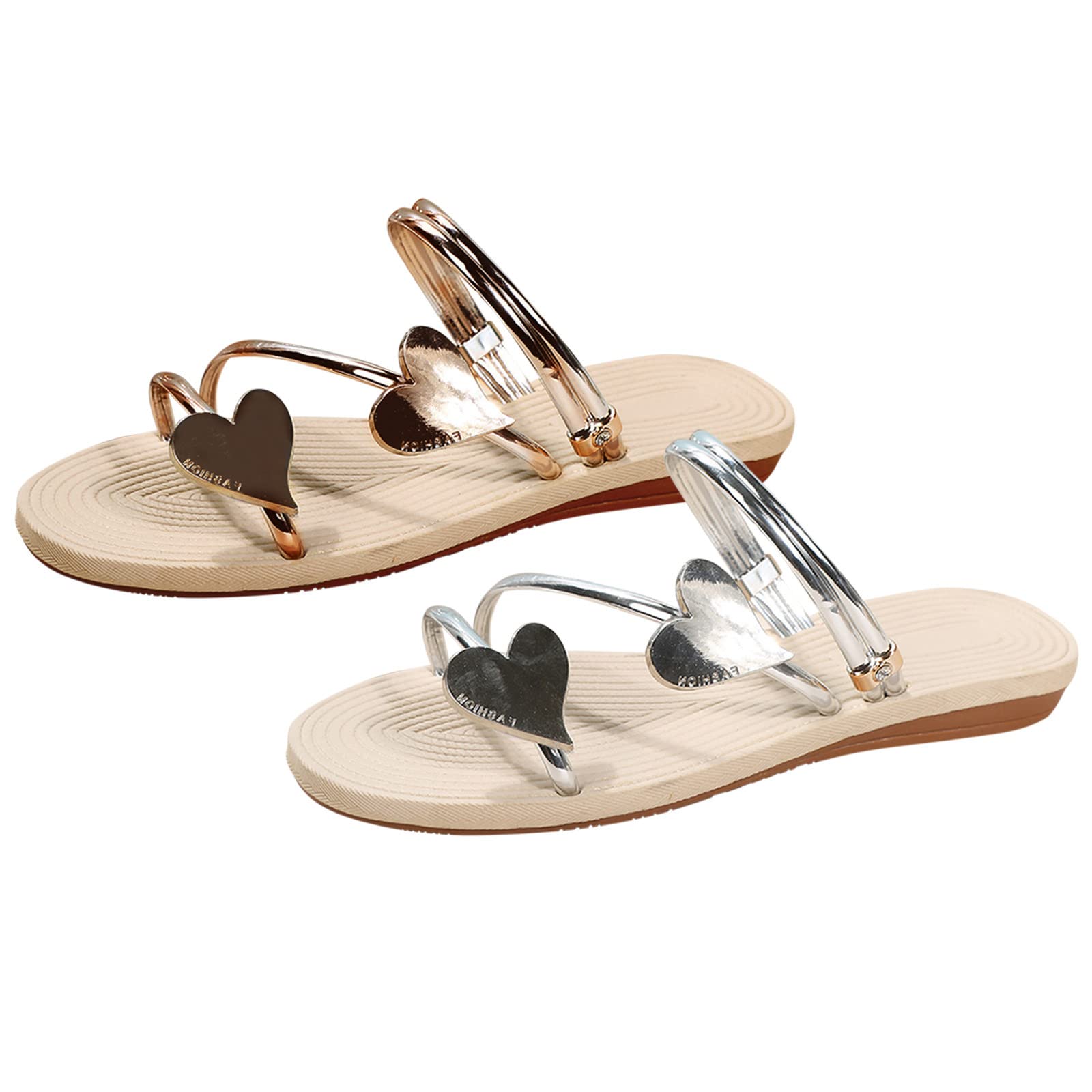 Luadnysin Claquettes Femme Sandales Été Confortable