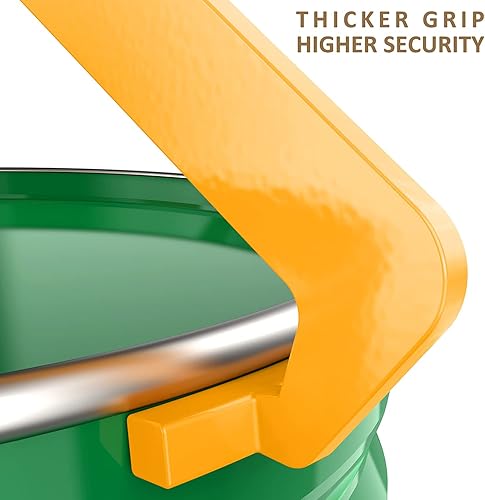 Miniatura 3 de Abrazadera de tambor vertical - Levantador de tambor para tambores de acero y plástico de 55 galones - Capacidad de 1100 libras