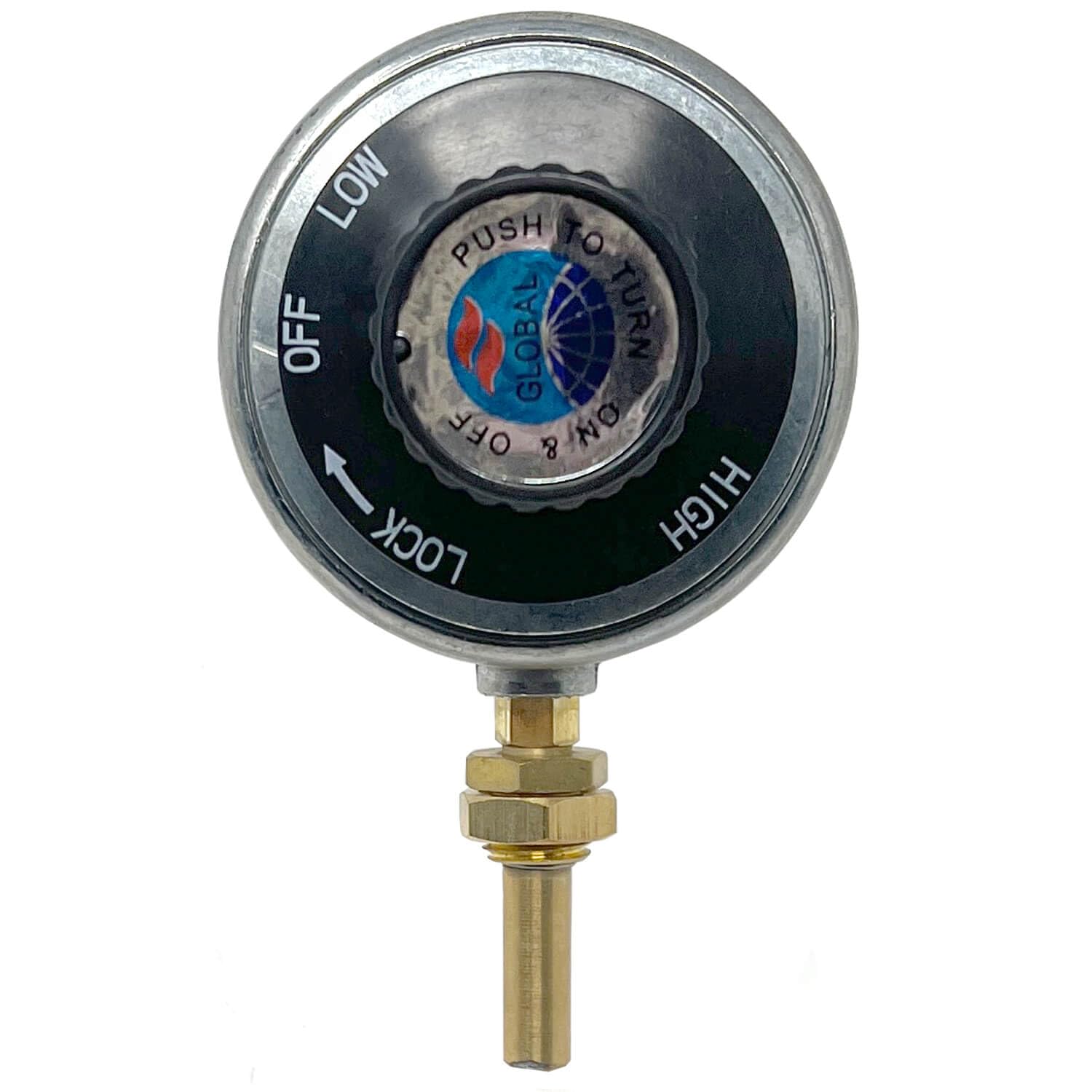 Masterbuilt Smoke Hollow Regulator Valve with Knob (205 FM205), by Grill Parts For Less: 205-REG