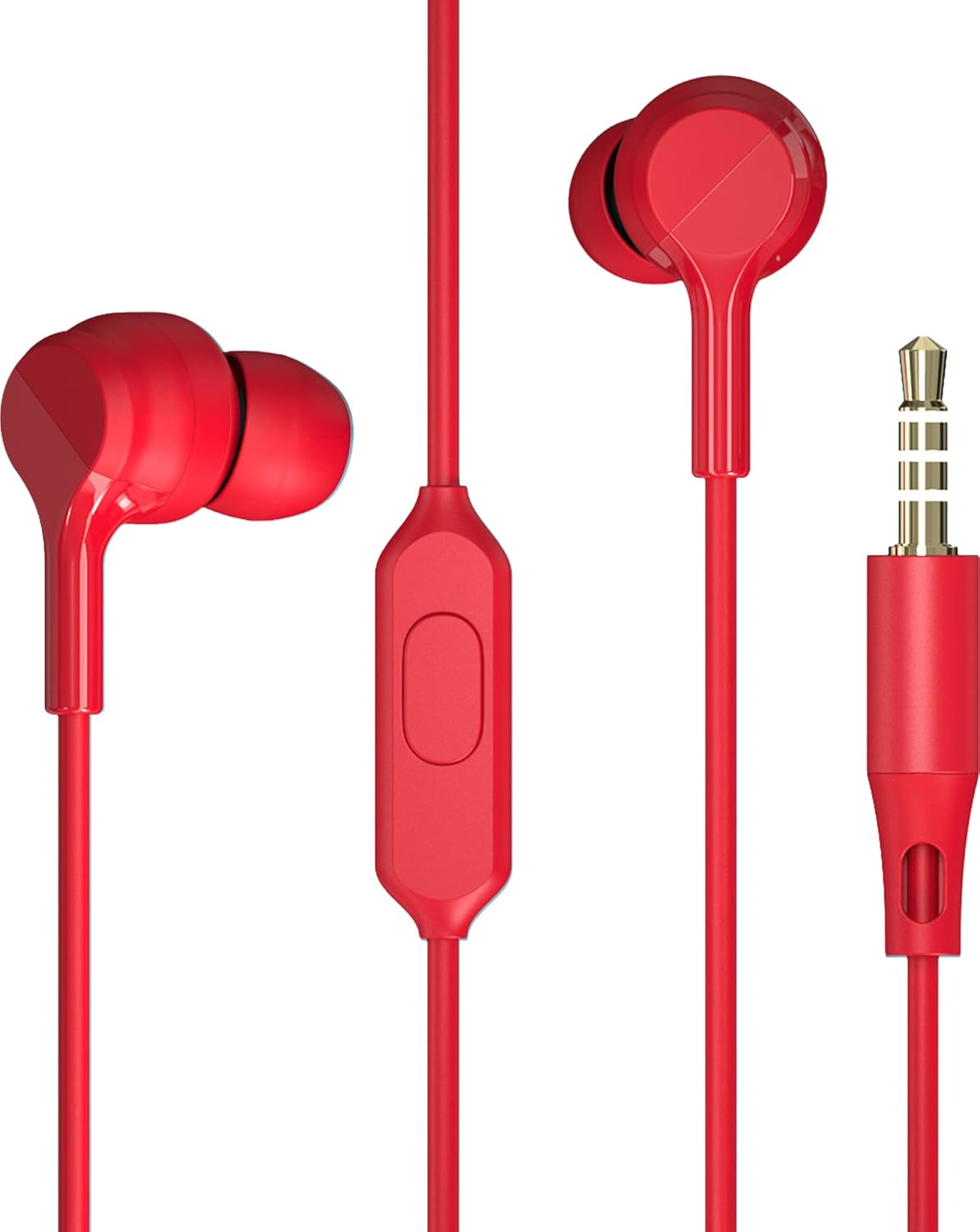 Zebronics Zeb-BRO PRO in Ear Wired Stereo Earphones with Mic, 3.5mm Audio Input Jack, 10mm Drivers, in-Line Mic, 1.2 Metre Cable (Red) Zebronics Zeb-BRO PRO in Ear Wired Stereo Earphones with Mic, 3.5mm Audio Input Jack, 10mm Drivers, in-Line Mic, 1.2 Metre Cable (Red)
