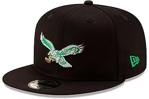 New Era NFL 9FIFTY Adjustable Snapback Hat Cap, Philadelphia Eagles Historic Logo