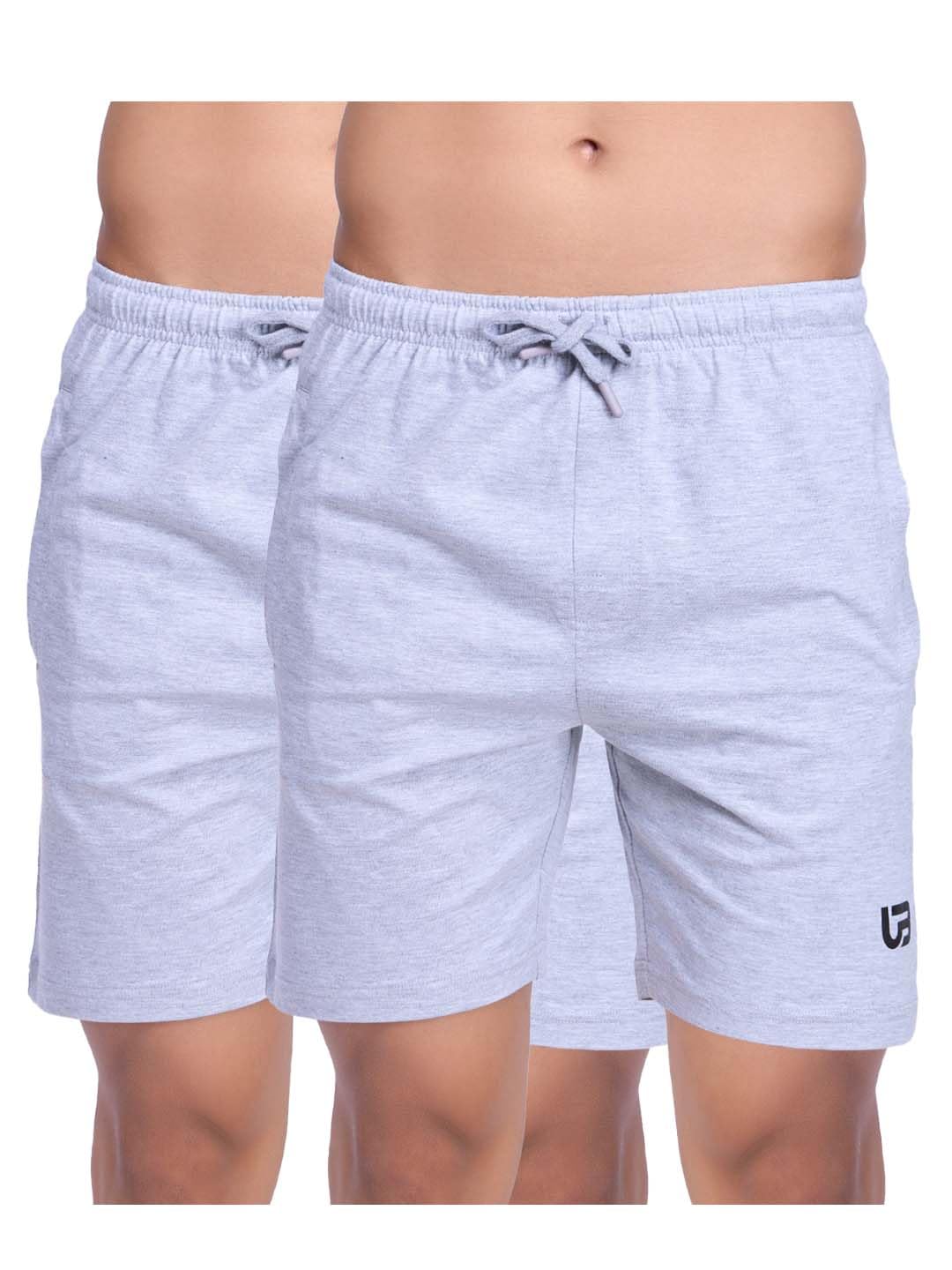 ramraj cotton RAMRAJ Mens Solid Cotton Casual Pocket Shorts - Pack of 2-picture-35