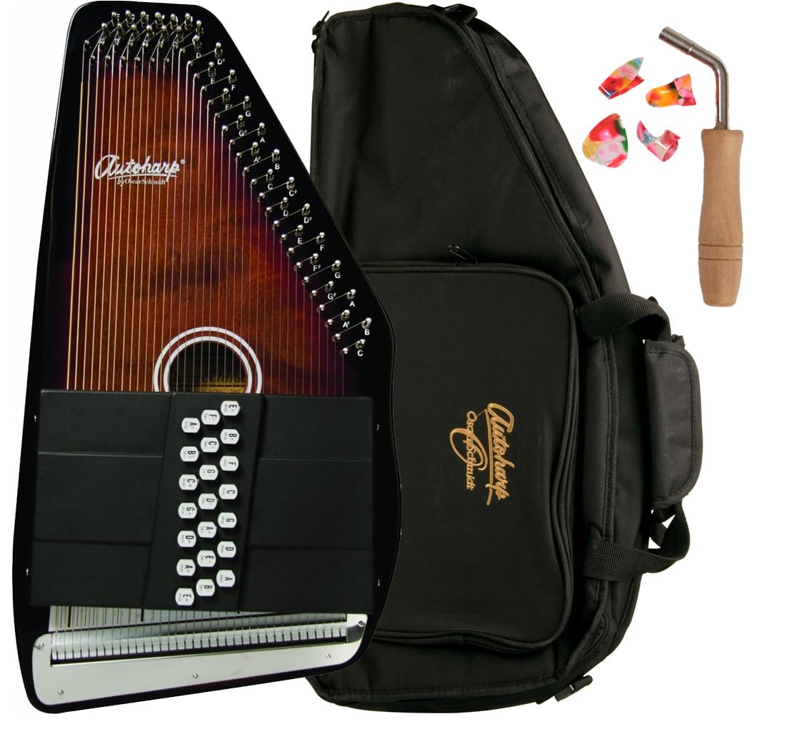 Amazon.com: Oscar Schmidt OS21C 21 Chord Classic Autoharp with