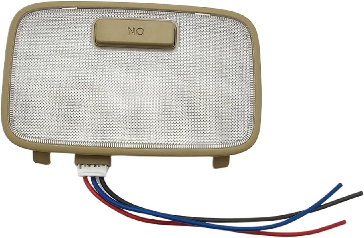 Compatible Fit for Elantra Accessories Car Interior Roof Ceiling Dome Lamp Rear Interior Reading Light(Beige)