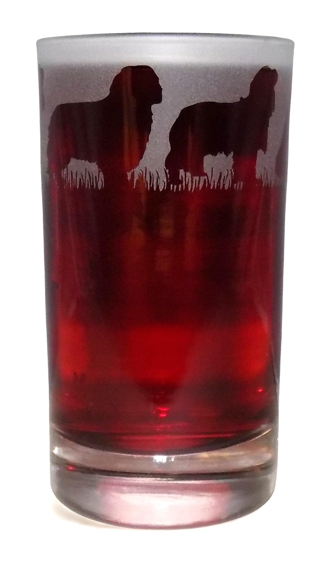 Cavalier King Charles Spaniel Hand Etched Highball Tumbler — image 1
