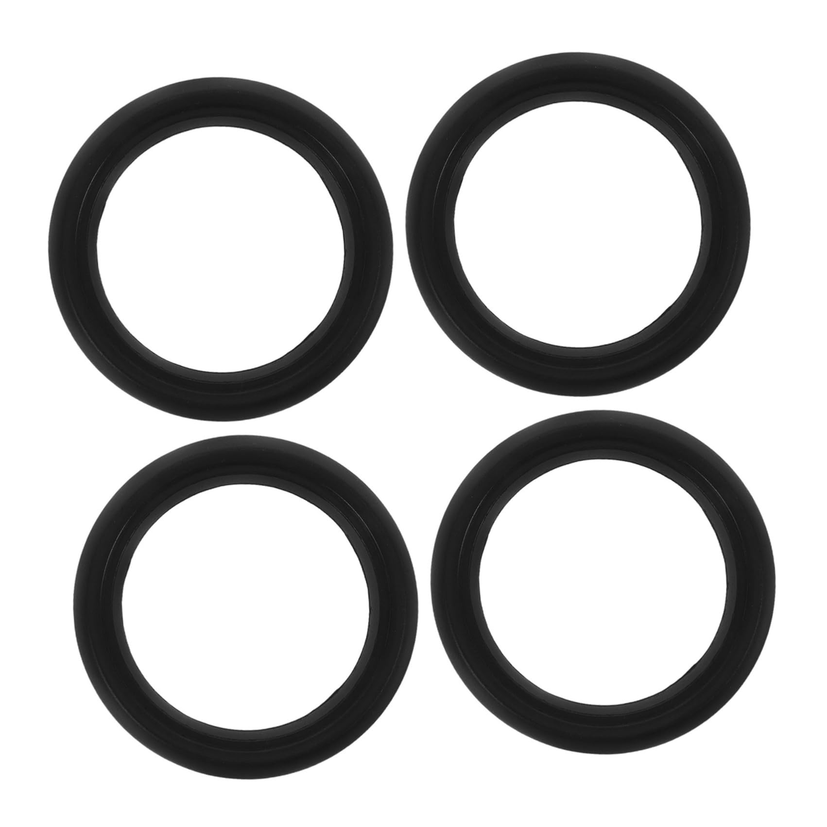 TOYANDONA 4 Pezzi Pneumatico in Gomma Nero per Ruote Passeggino Assorbimento degli Urti e Installazione Rapida, Adatto per Ruote Anteriori e Posteriori Durante Avventure All'aperto