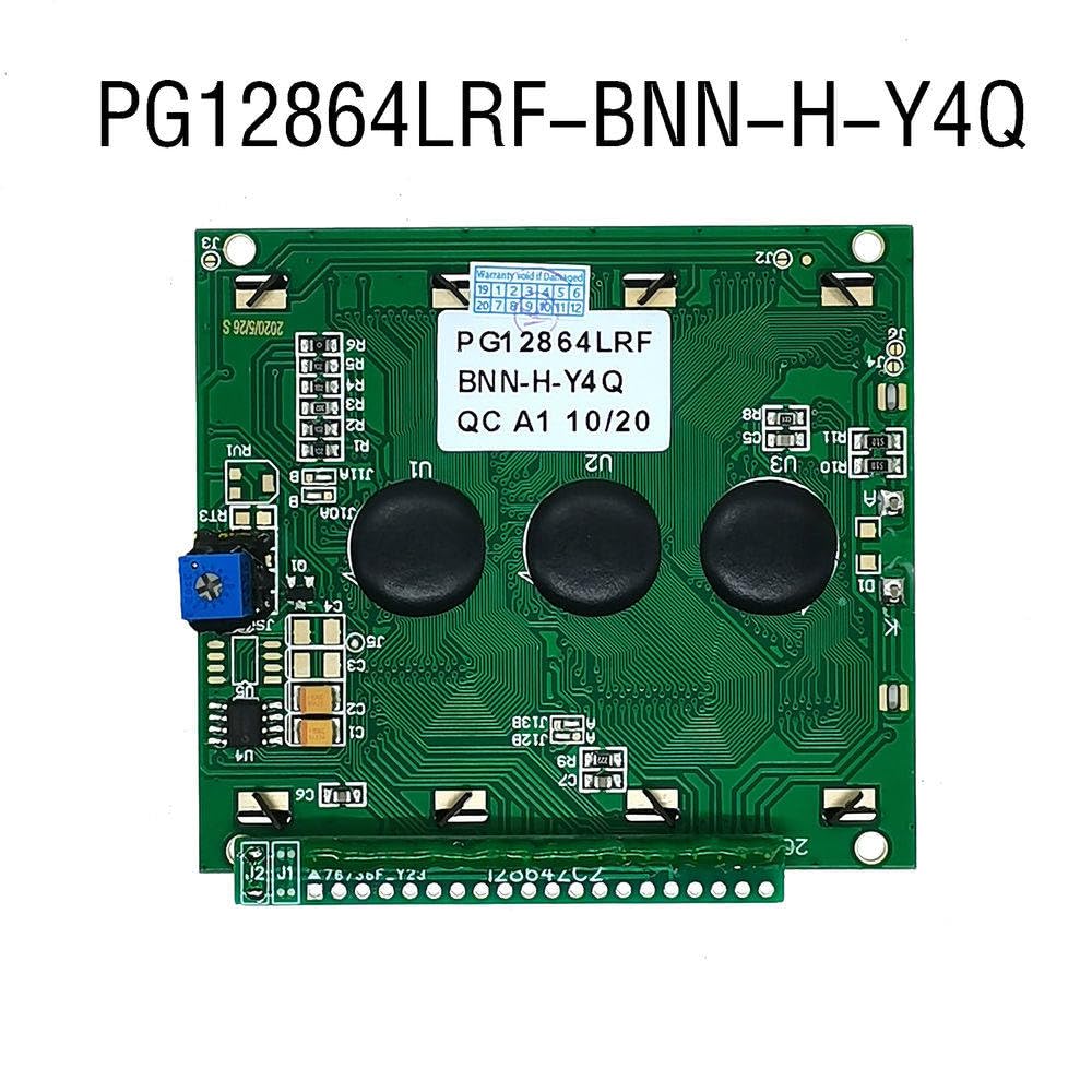 PB12864B-P1 Compatible LCD Replacement PG12864LRF-BNN-H-Y4Q