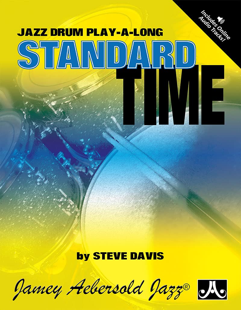 Standard Time: Jazz Drum Play-A-Long, Book & CD