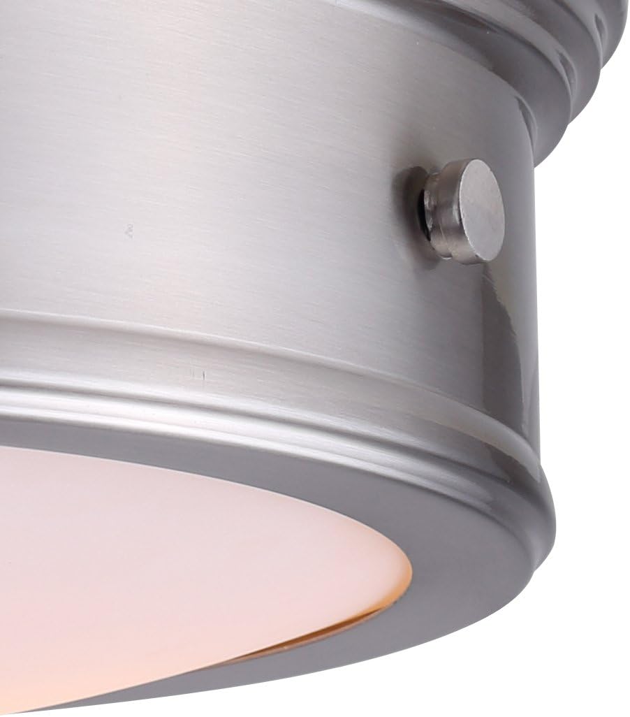 Lіmіtеd Dіѕсоunt CANARM LTD IFM624A13BN Boku BN 2 Bulb 13 Inch Flush Mount Brushed Nickel with Flat Opal Glass Prоduсt Dеаl CANARM LTD IFM624A13BN Boku BN 2 Bulb 13 Inch Flush Mount Brushed Nickel with Flat Opal Glass