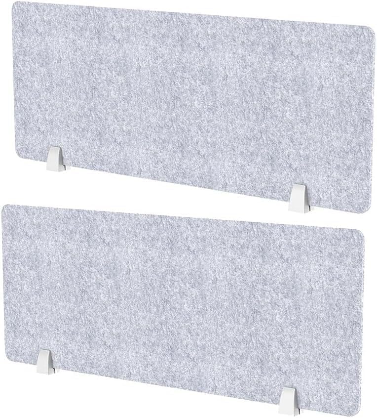 Panneau acoustique de bureau autoportant écran isolant compact 40 x 60 cm - 4