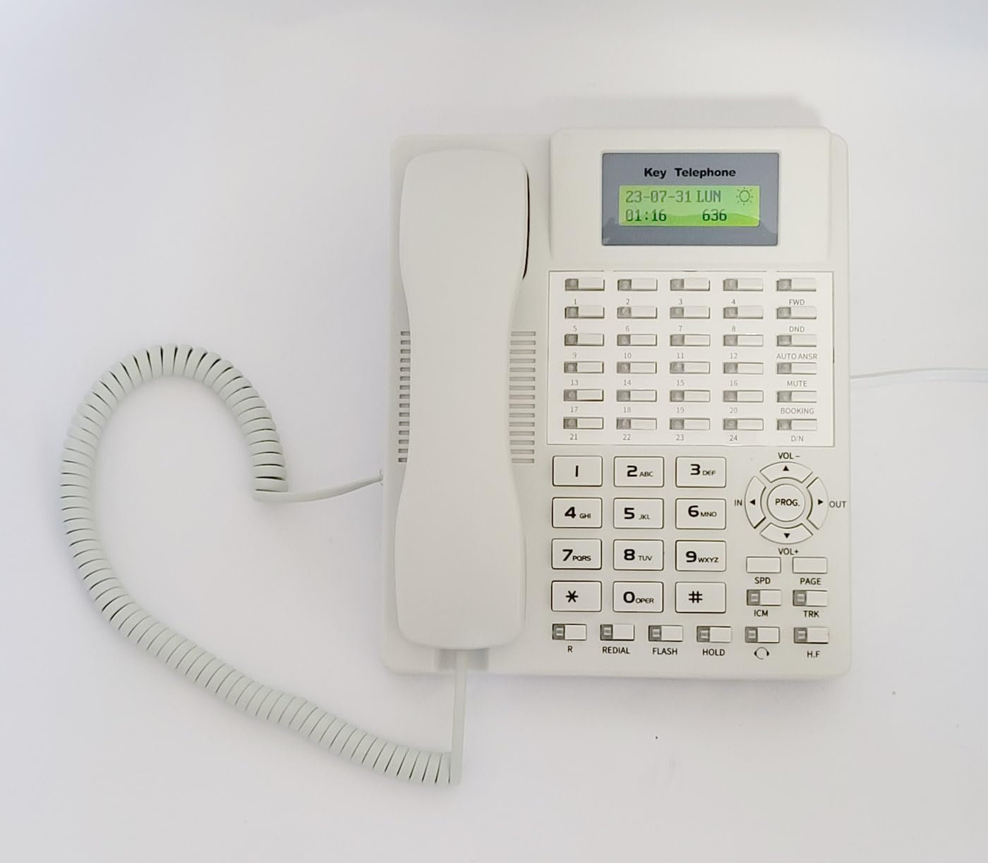 Telefono Operatore PH203 dedicato a centralini telefonici MF308PC CP832A CP832B CP832F