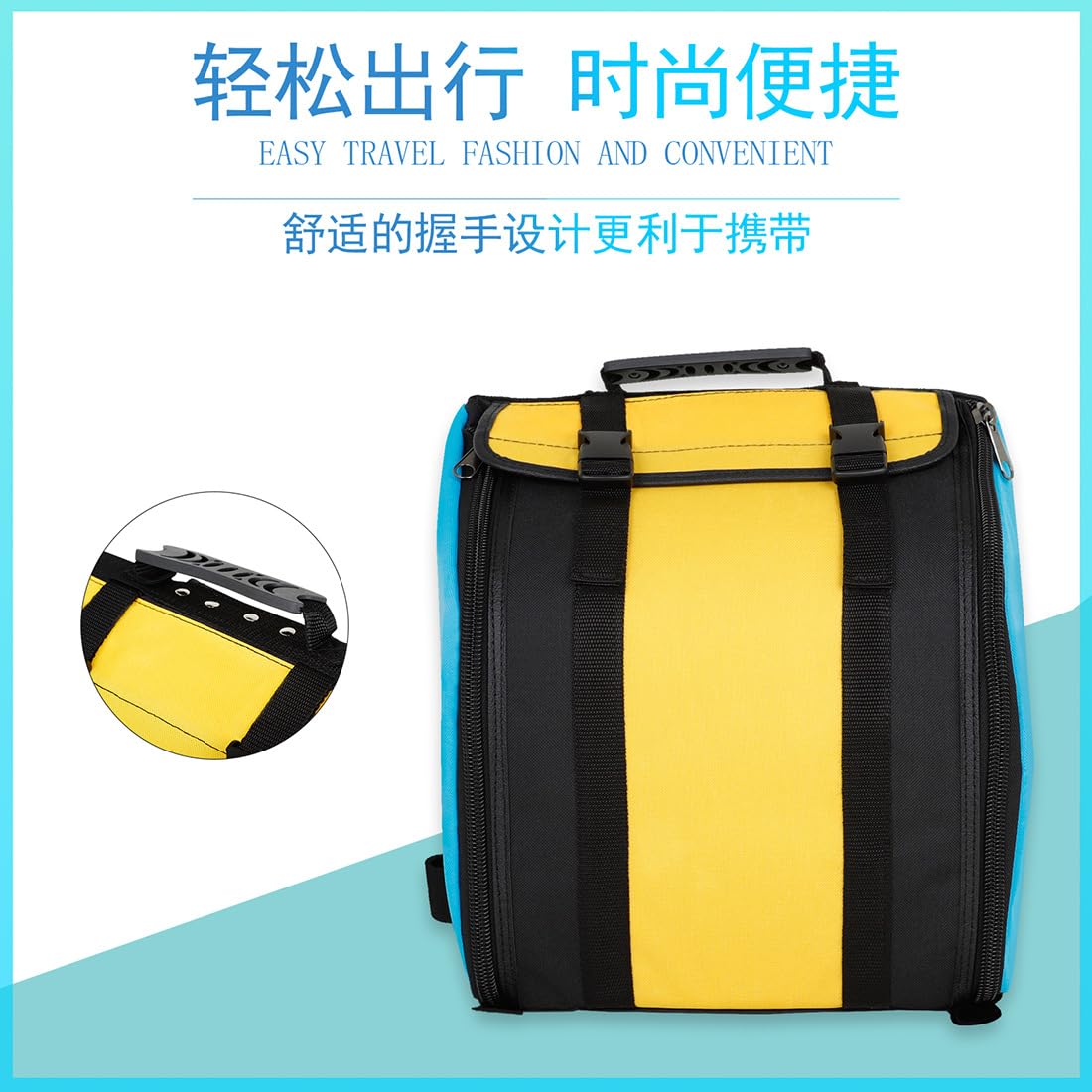 Custodia Per Fisarmonica A Pianoforte - Borsa Impermeabile Con Tracolla Per 22 Tasti - Foto 8