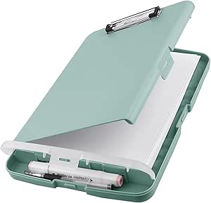 SFLHHDM Clipboard With Storage, Clip Boards 8.5x11, Plastic Clipboards With Pen Holder, Clip Board With Storage Compartments, Nurse Clipboard With Storage For Classroom, Student, Teacher P 359439792