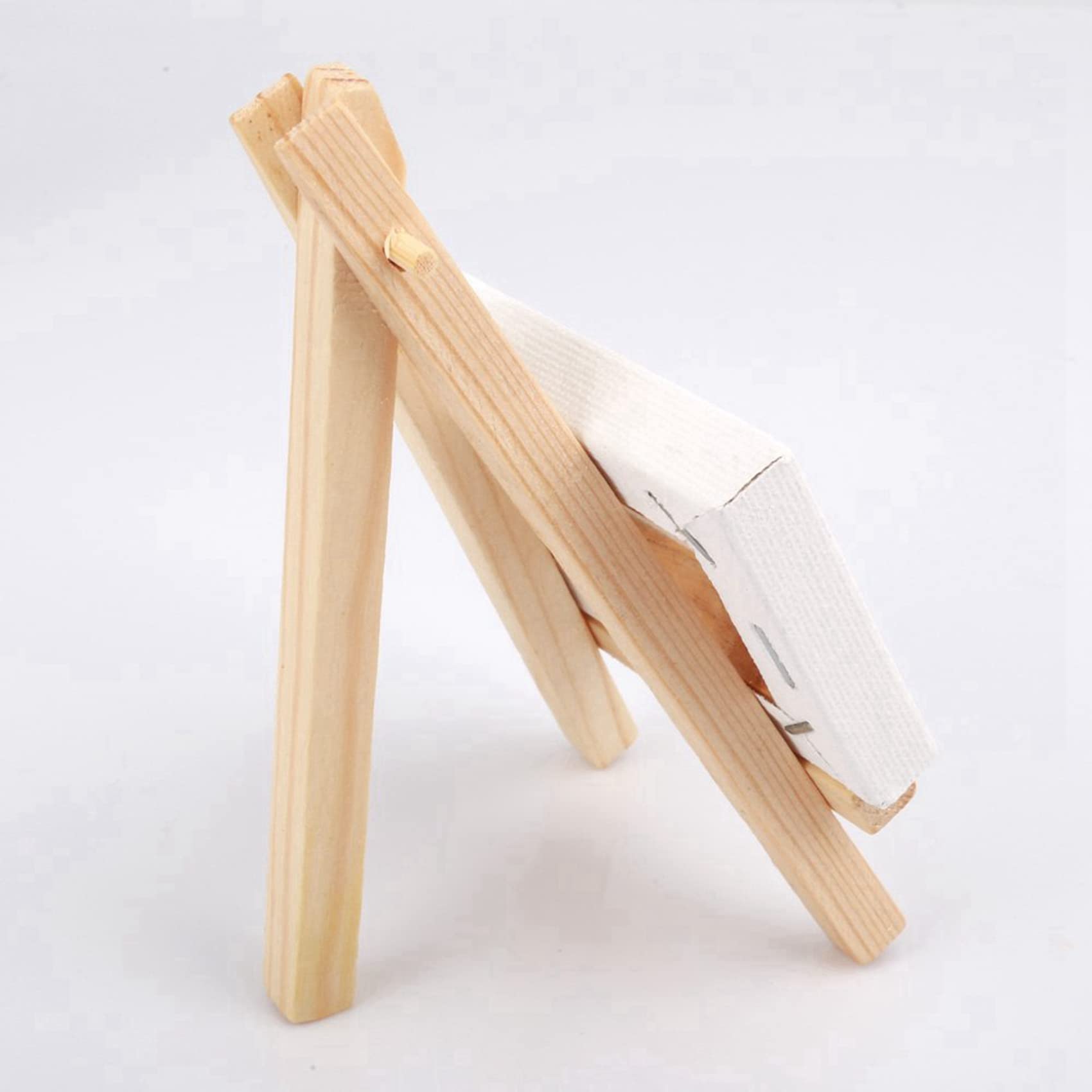 60 set mini espositore cavalletto con tela 8 x 8 cm numeri da tavolo matrimonio pittura hobby fai da te