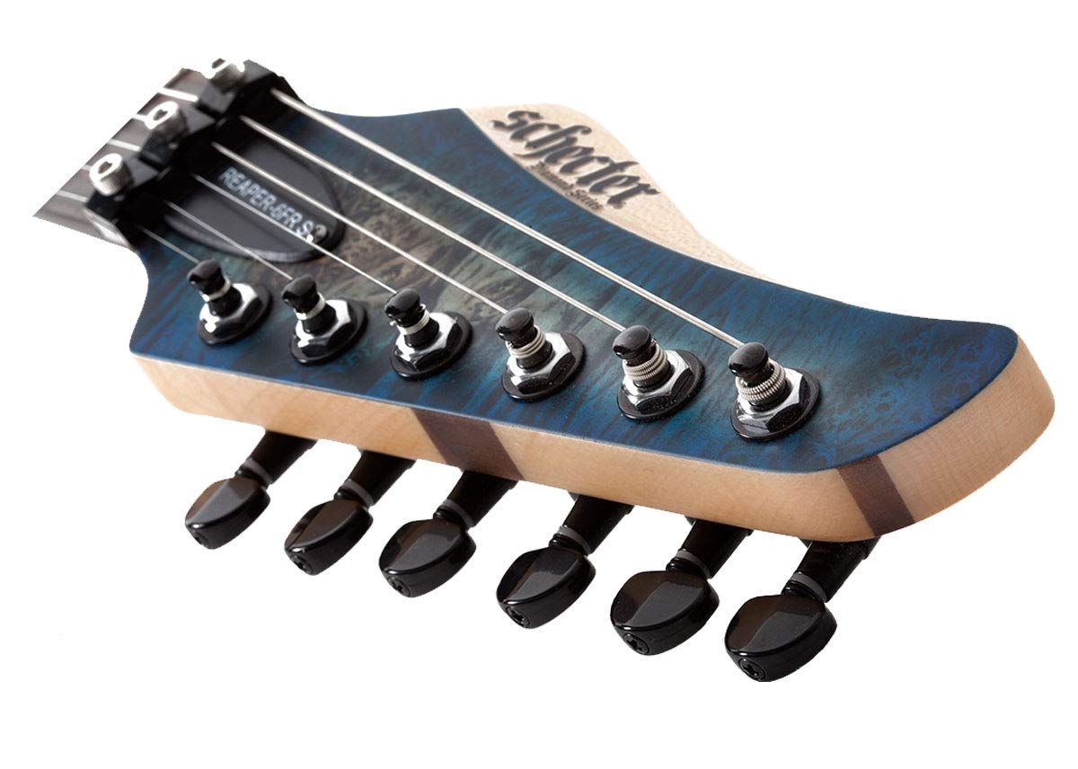 Amazon | Schecter Reaper-6 FR-S - Satin Sky Burst | エレキギター