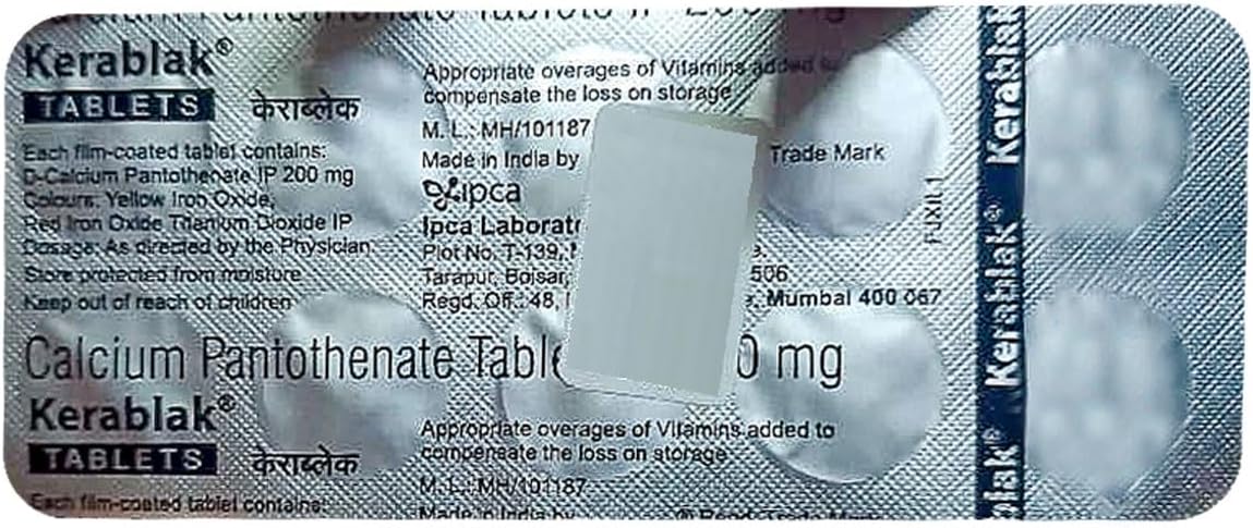 Kerablak - Strip of 10 Tablets