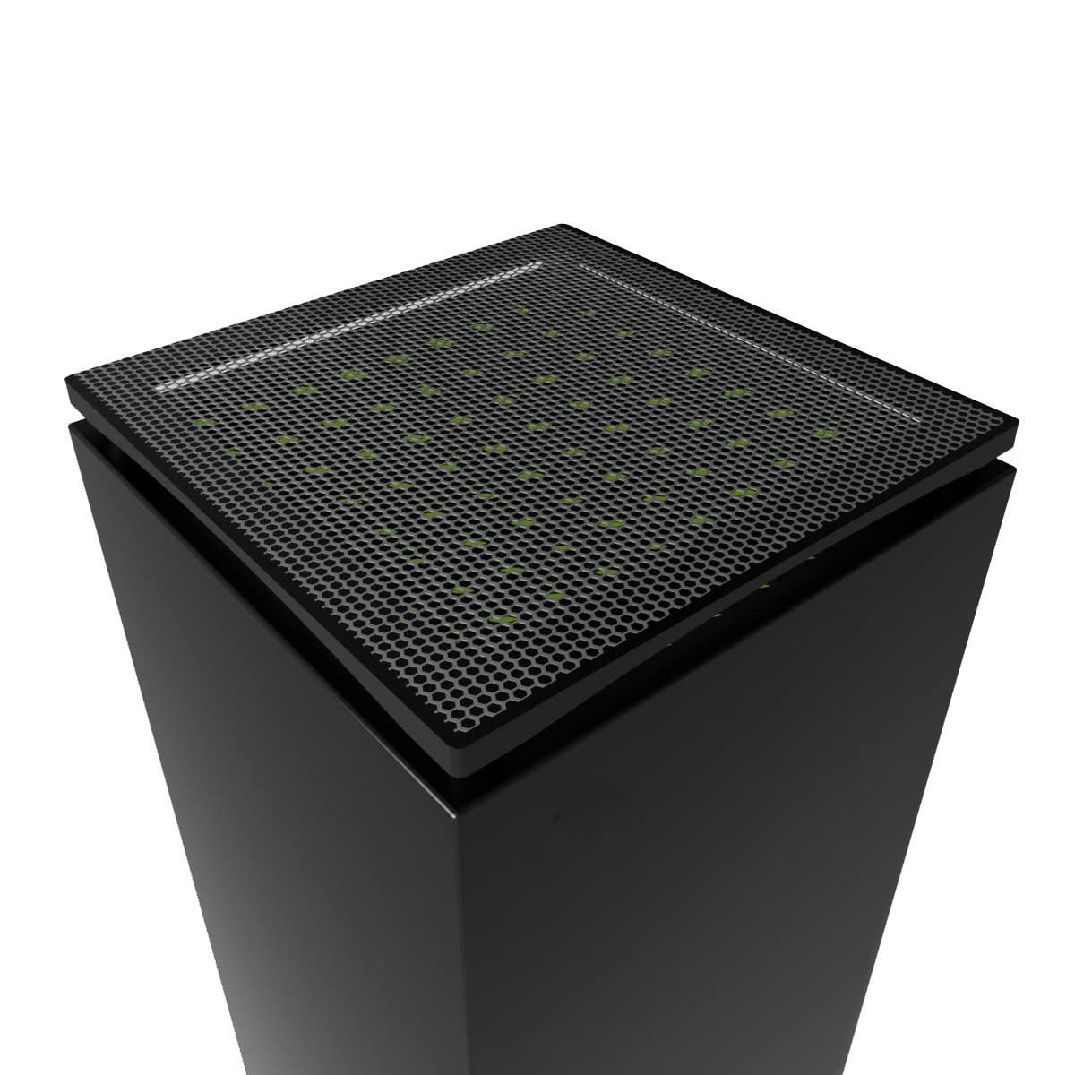Filtro della ventola di raffreddamento Coperchio di ventilazione della polvere per Xbox Serie X Game Console Pust Pust Rack Filtro mesh (nero)