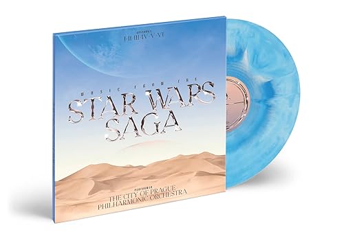 Music From The Star Wars Saga I-VI Blue White Swirl